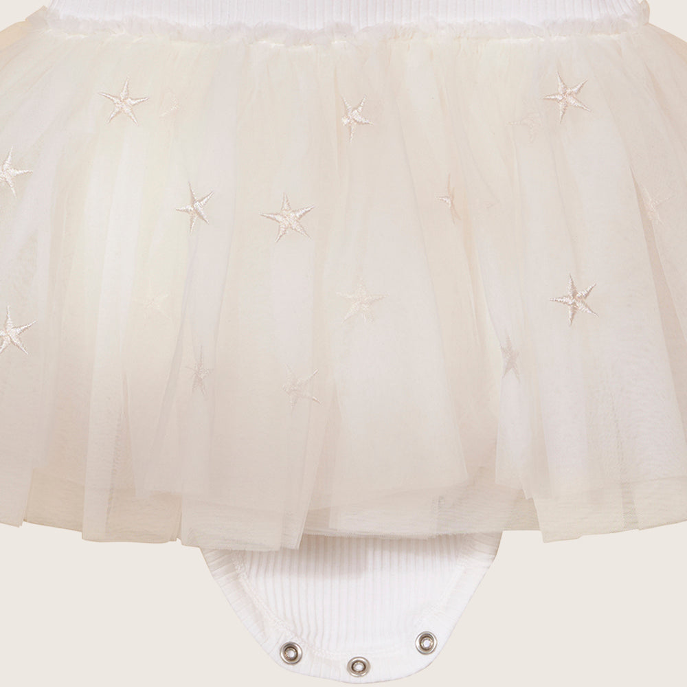 Rise Little Earthling Rib Tutu Dress