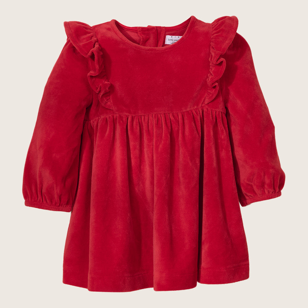 Rise Little Earthling Velvet Dress