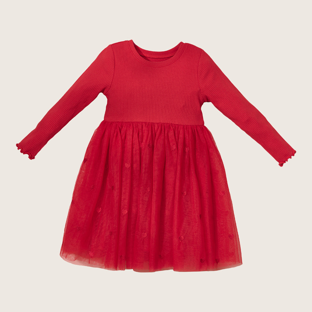 Rise Little Earthling Rib Tutu Dress