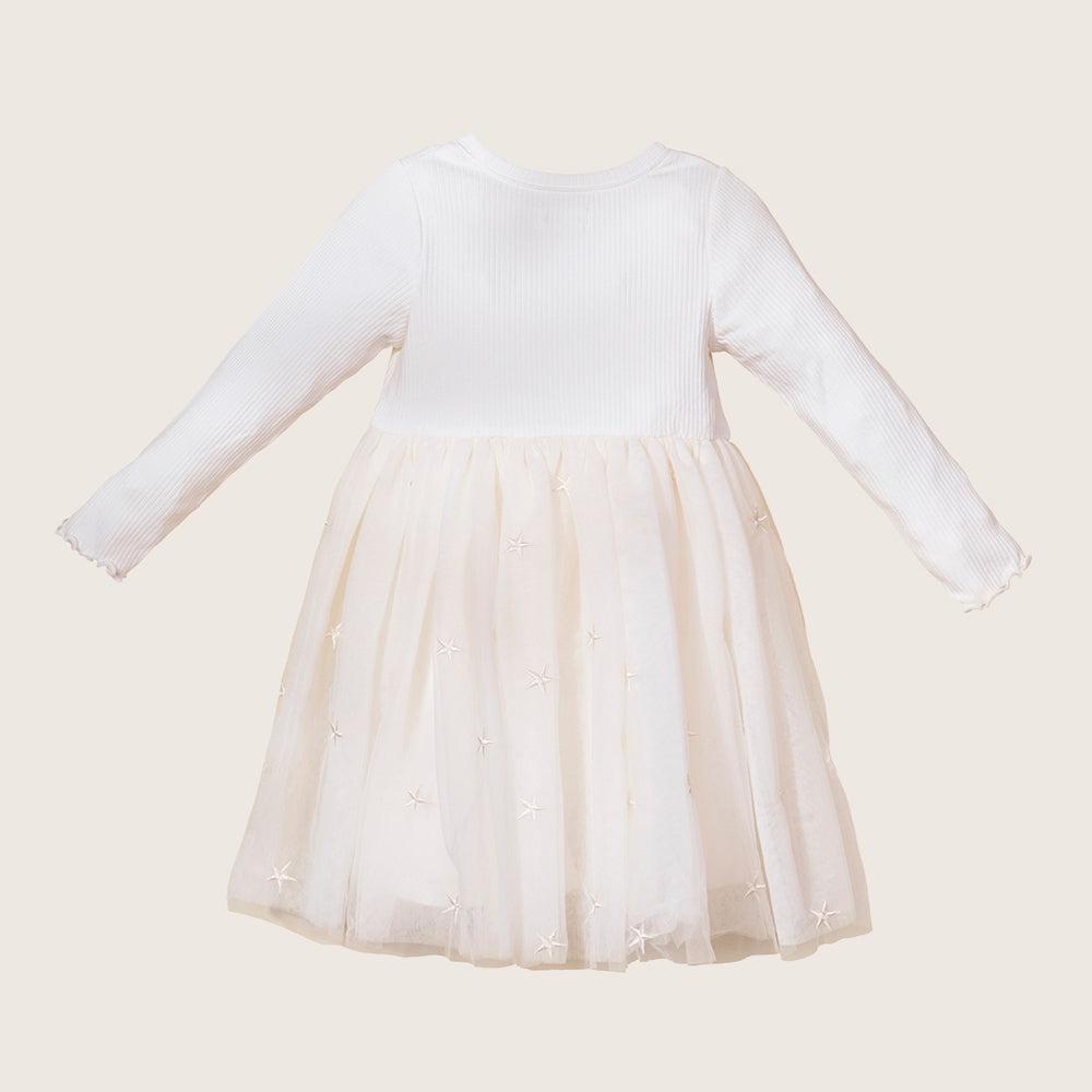 Rise Little Earthling Rib Tutu Dress