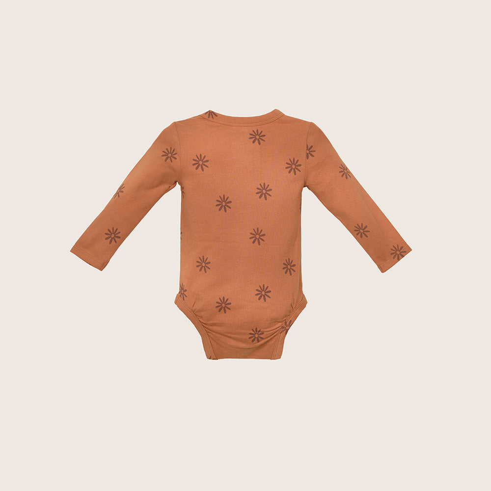 Rise Little Earthling Long-Sleeve Graphic Bodysuit