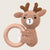 Rise Little Earthling Animal Rattle