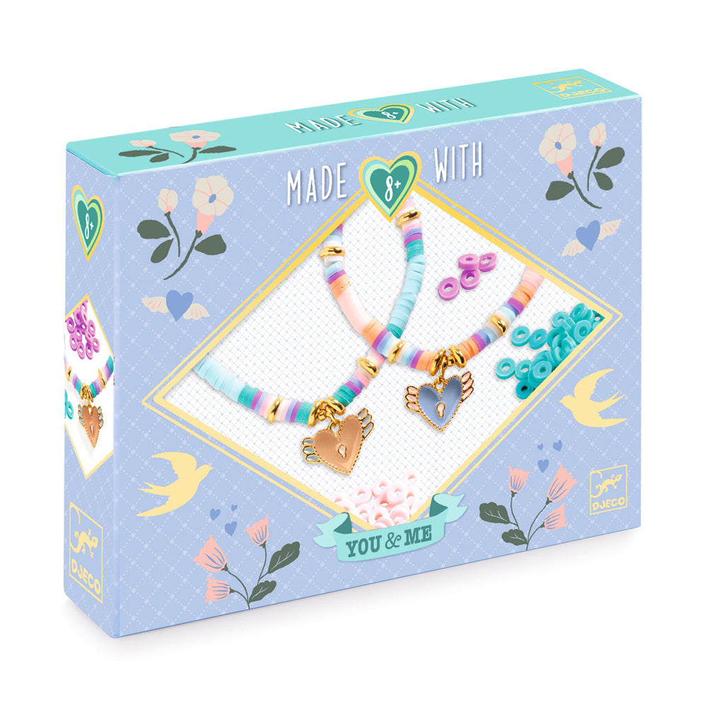 YOU & ME: Heart Heishi Bracelet Kit