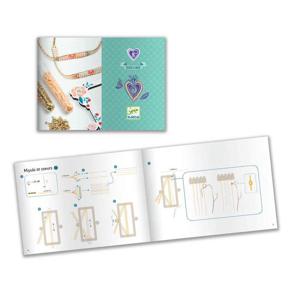 YOU & ME: Miyuki and Hearts Bracelet Kit