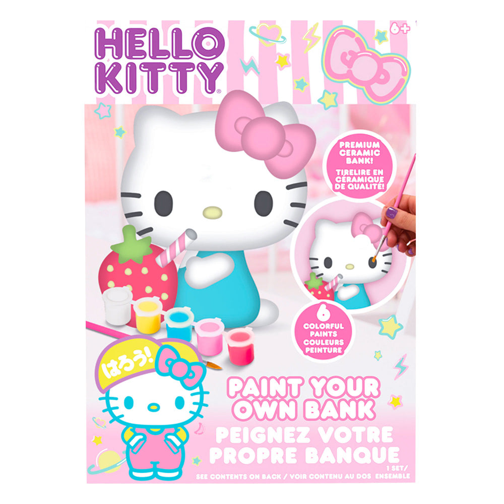 Hello Kitty Paint Your Own Bank