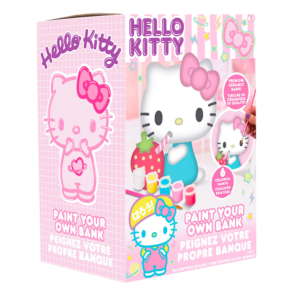 Hello Kitty Paint Your Own Bank