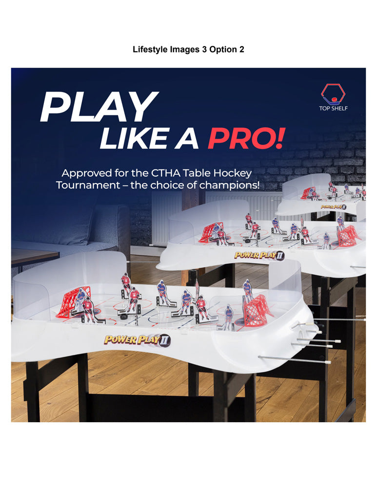 PowerPlay Tabletop Hockey Game