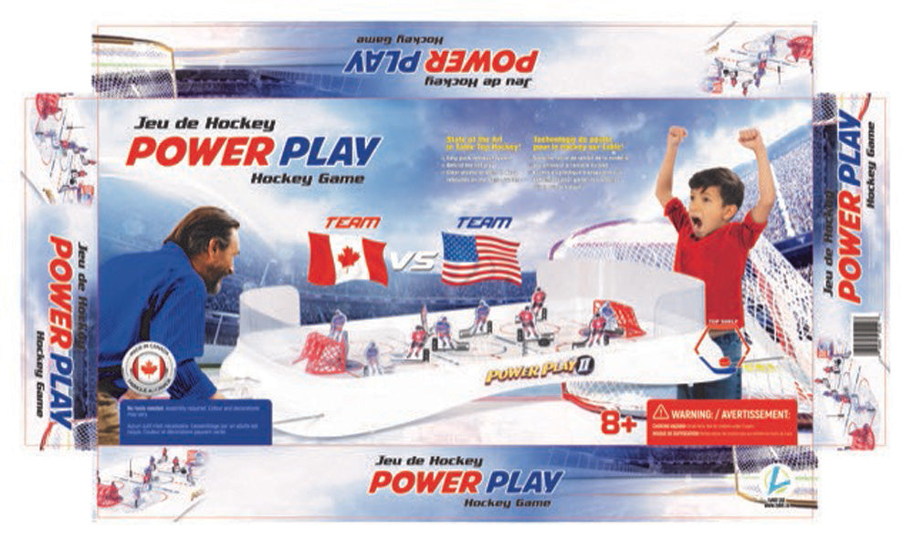 PowerPlay Tabletop Hockey Game