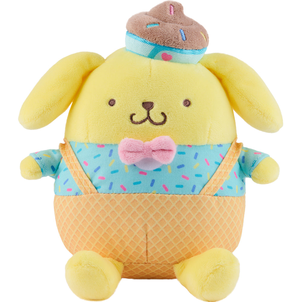 GUND Sanrio Hello Kitty and Friends Pompompurin Ice Cream Plush