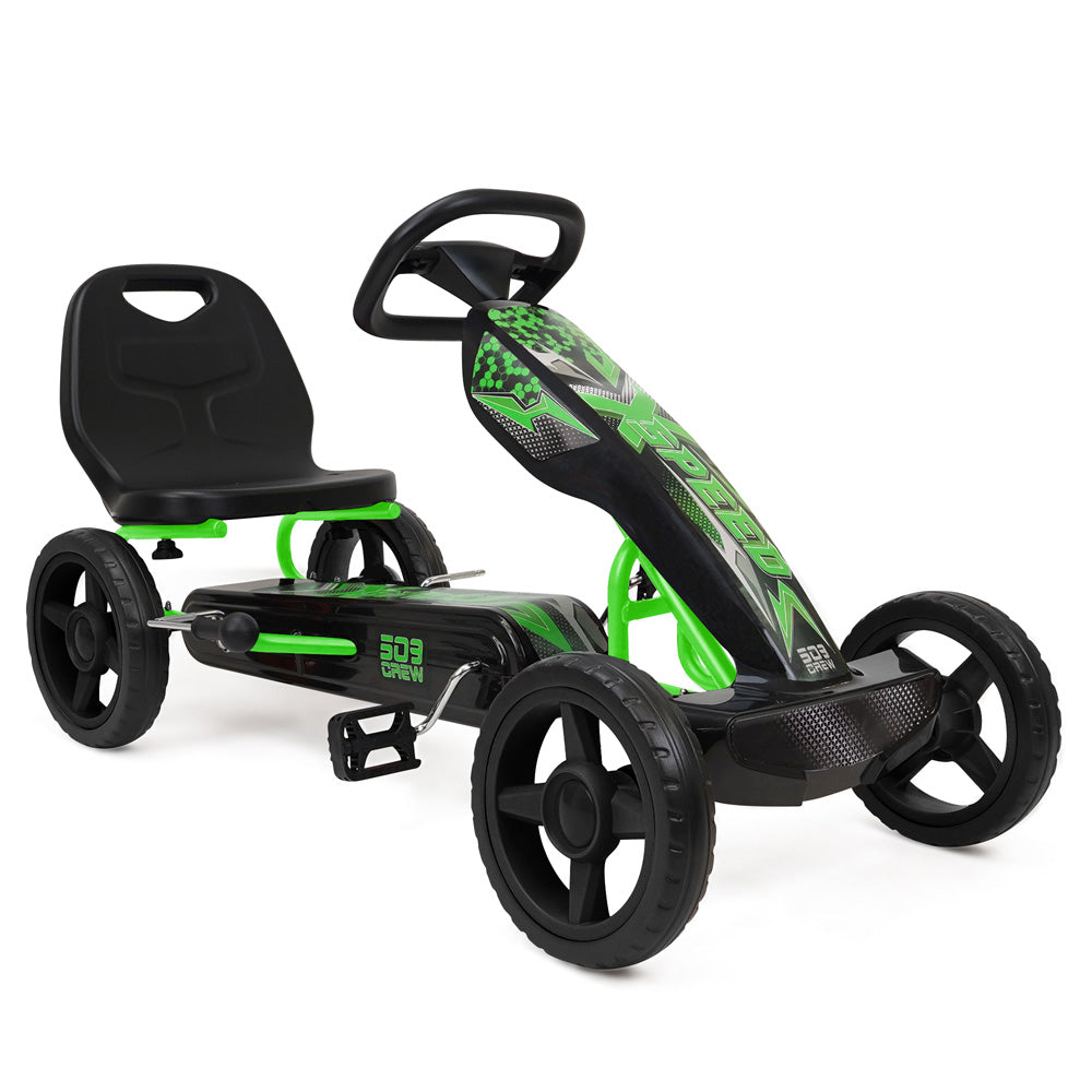 X-Speed Pedal Go Kart - Green