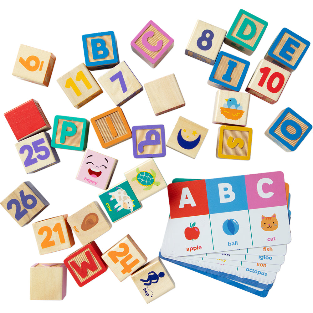 Melissa & Doug x Ms.Rachel  Wooden Learning Blocks