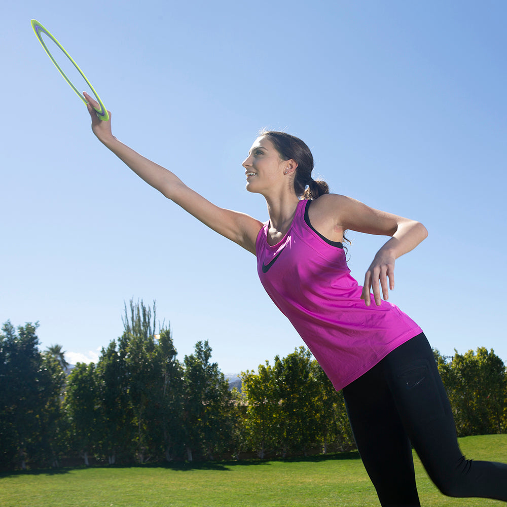 Aerobie 13" Pro Ring Outdoor Flying Disc, Yellow