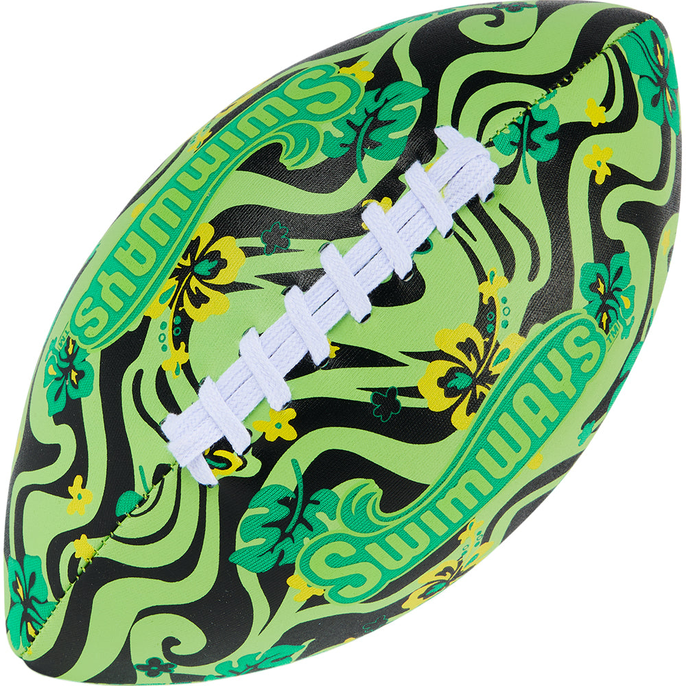 Swimways 9.25" Hydro Waterproof Football, Green