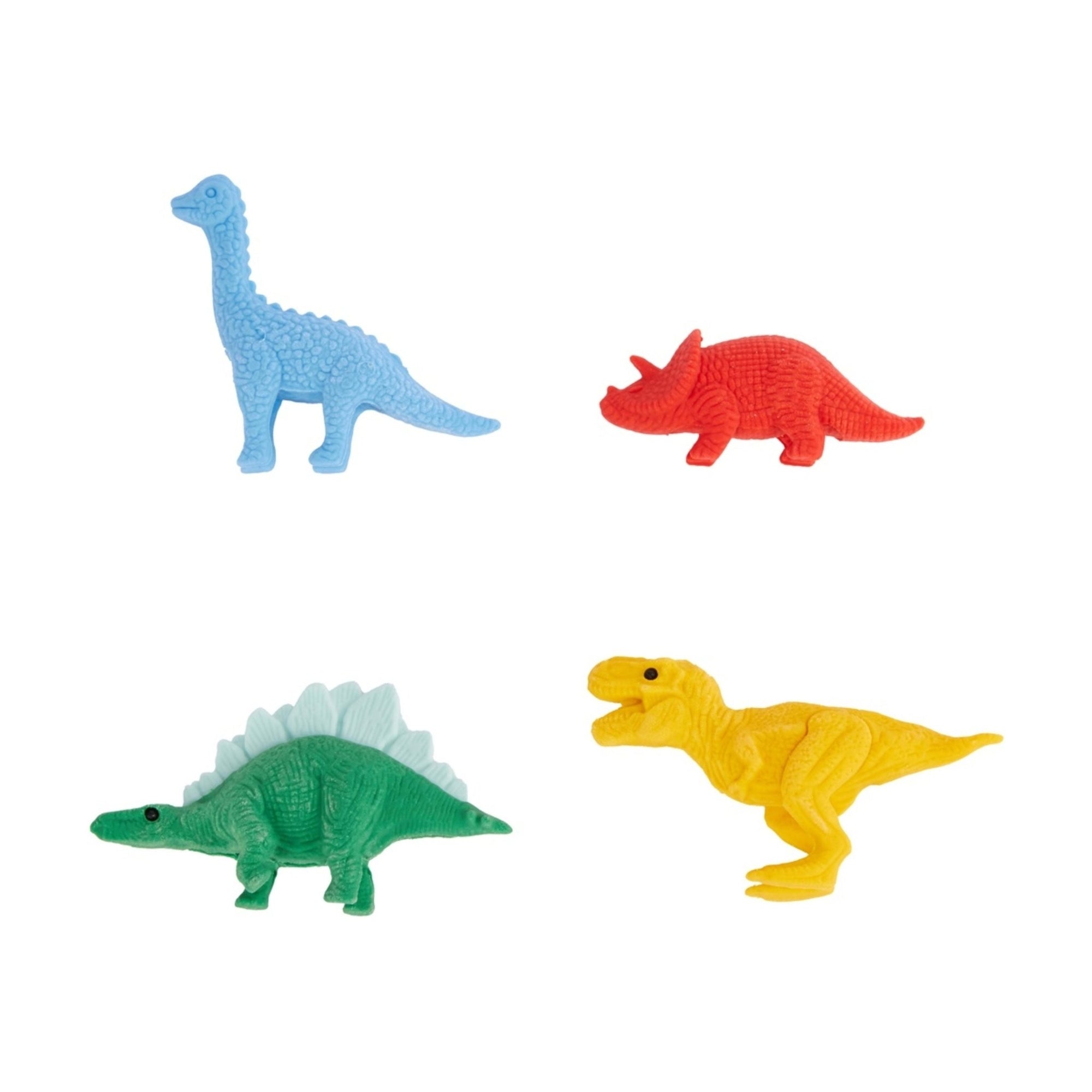 3D Dinosaur Erasers 5 Piece Set - Mastermind Toys___236766