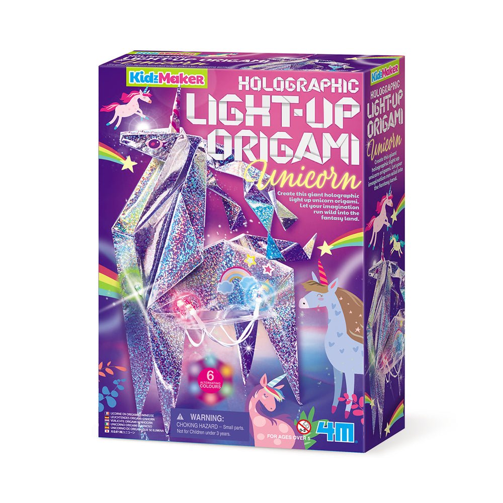 4M Light Up Origami Unicorn - Mastermind Toys___220834