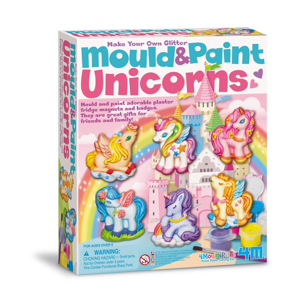 4M Make Your Own Glitter Mould & Paint Unicorns - Mastermind Toys___206886