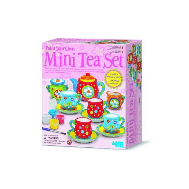 4M Mini Tea Set Painting Kit - Mastermind Toys___67366