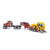 Bruder MACK Flatbed Truck with JCB Backhoe