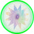 Aerobie 12" Skylighter Light Up Flying Disc, Green - Mastermind Toys___241824