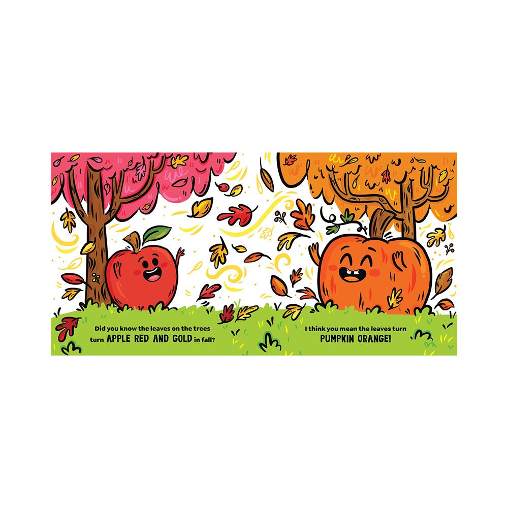 Apple vs. Pumpkin The Battle for the Best Fall Treat Is On! Book - Mastermind Toys___230066