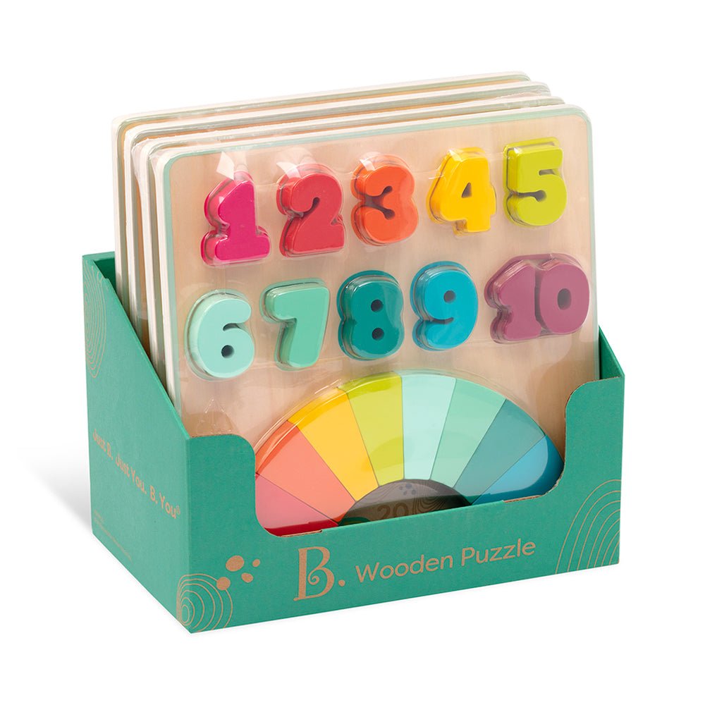 B. Counting Rainbows Wooden Puzzle - Mastermind Toys___224467