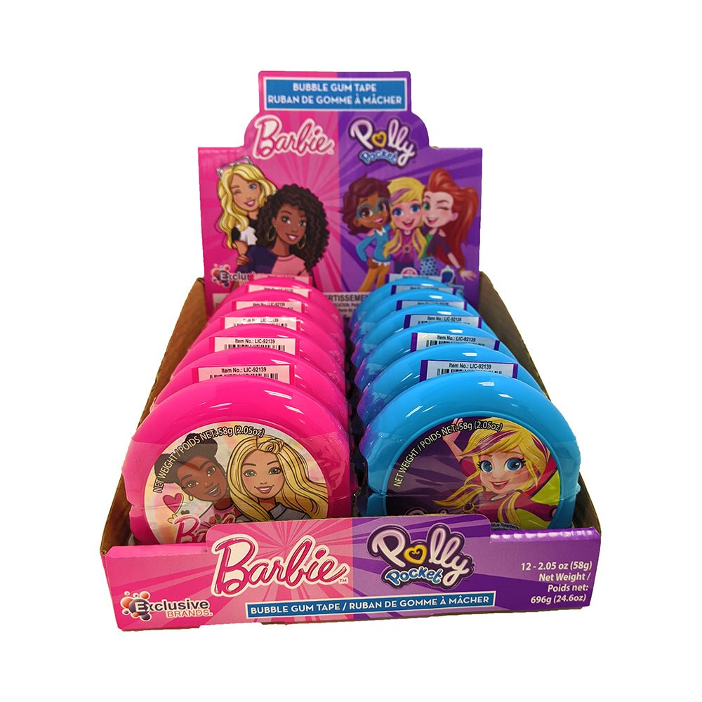 Barbie and Polly Pocket Bubble Gum Tape - Mastermind Toys___227723