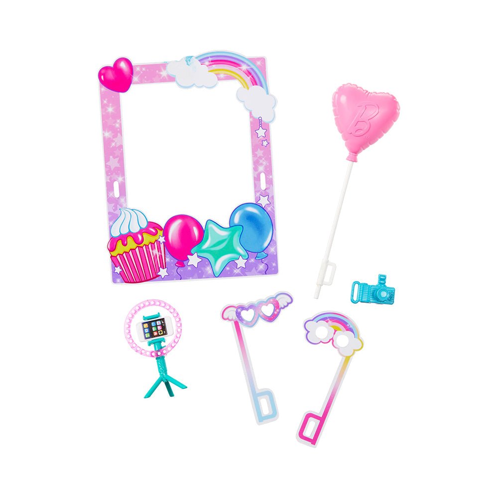 Barbie Celebration Fun Photobooth Playset with Skipper & Stacie Dolls & Accessories - Mastermind Toys___228899