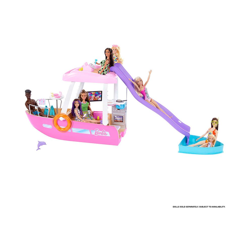 Barbie Dream Boat Playset With Pool, Slide And 20+ Accessories - Mastermind Toys___231001