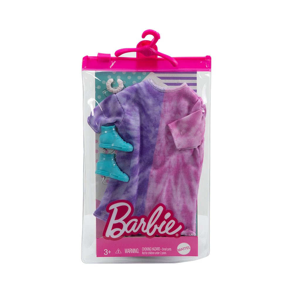 Barbie Fashions Assortment of Doll Clothes, 1 Outfit & 2 Accessories for Barbie Dolls - Mastermind Toys___225537