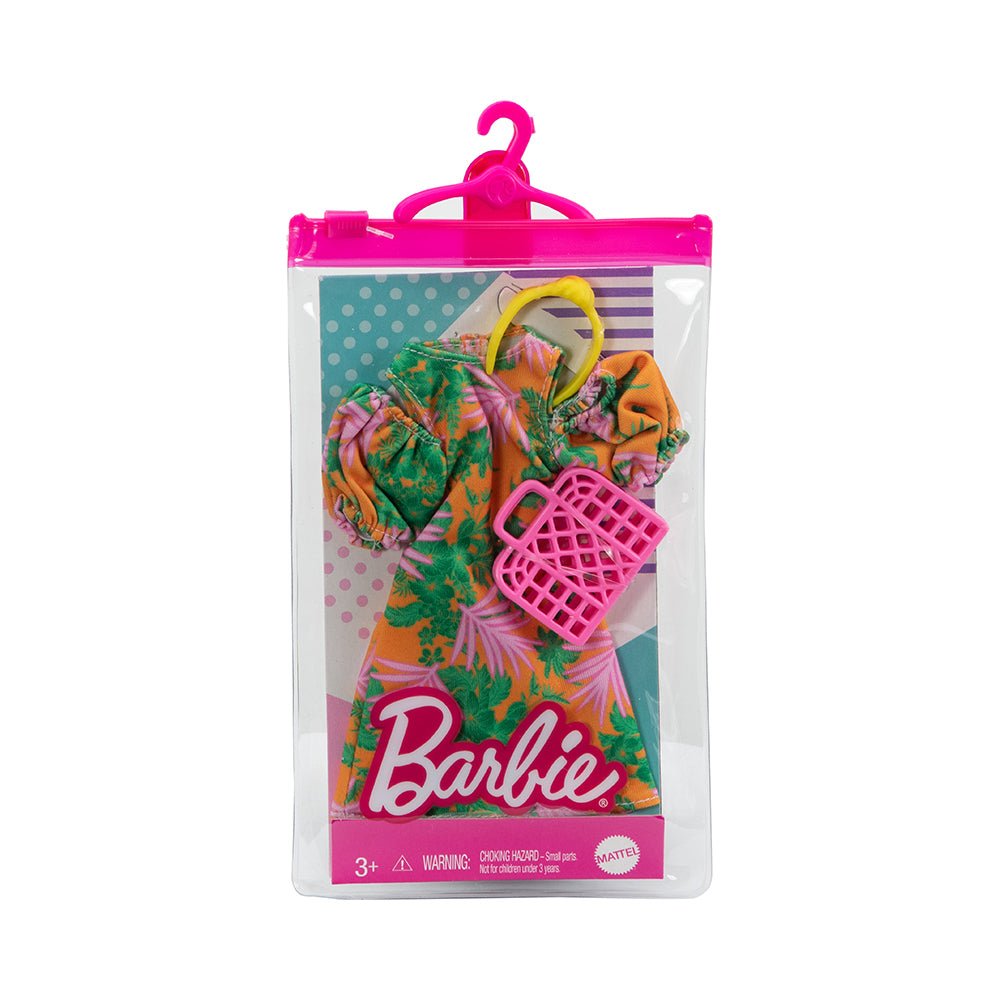 Barbie Fashions Assortment of Doll Clothes, 1 Outfit & 2 Accessories for Barbie Dolls - Mastermind Toys___225537