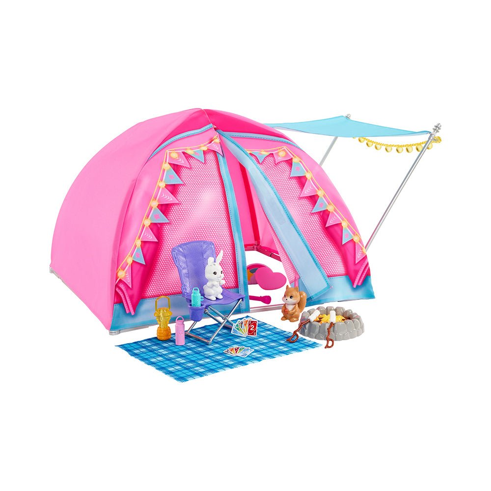 Barbie It Takes Two Camping Playset with Tent, 2 Barbie Dolls & Accessories - Mastermind Toys___226896