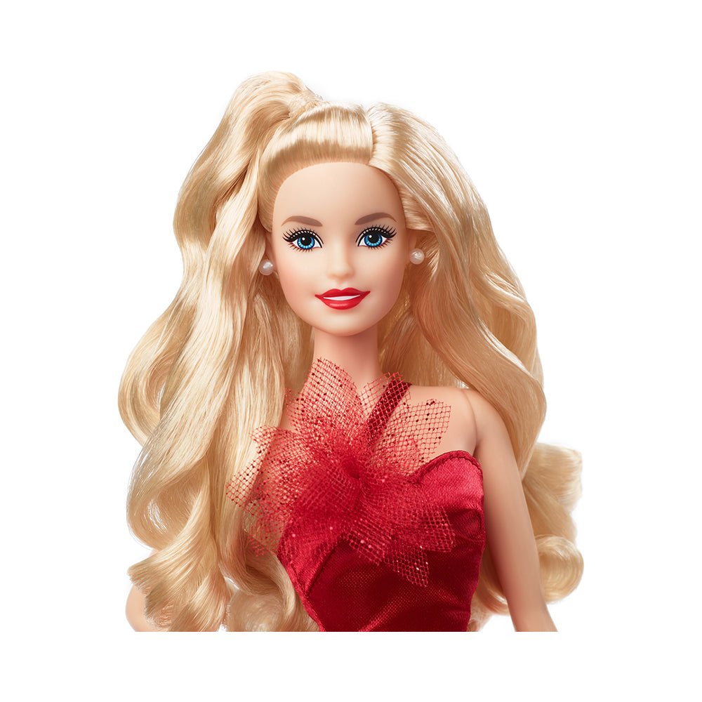 Barbie Signature 2022 Holiday Barbie Doll (Blonde Hair) - Mastermind Toys___226885