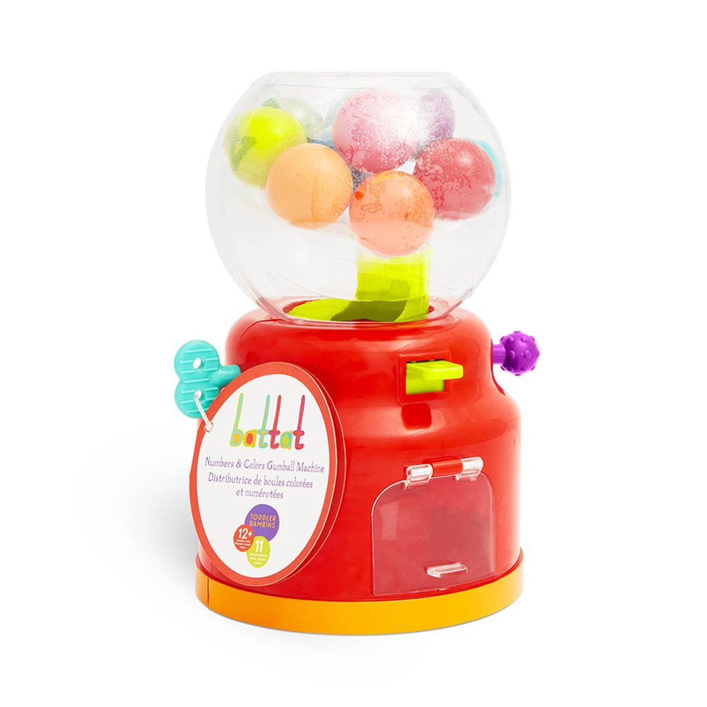 Battat Numbers & Colours Gumball Machine - Mastermind Toys___221098