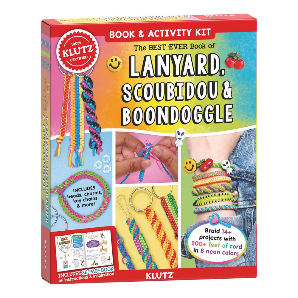 Best Ever Book of Lanyard, Scoubidou & Boondoggle - Mastermind Toys___233900