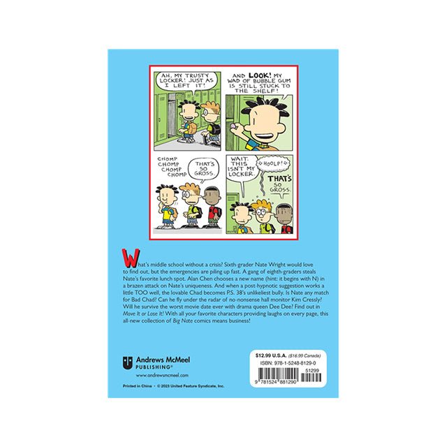 Big Nate: Move It or Lose It! Book - Mastermind Toys___230113