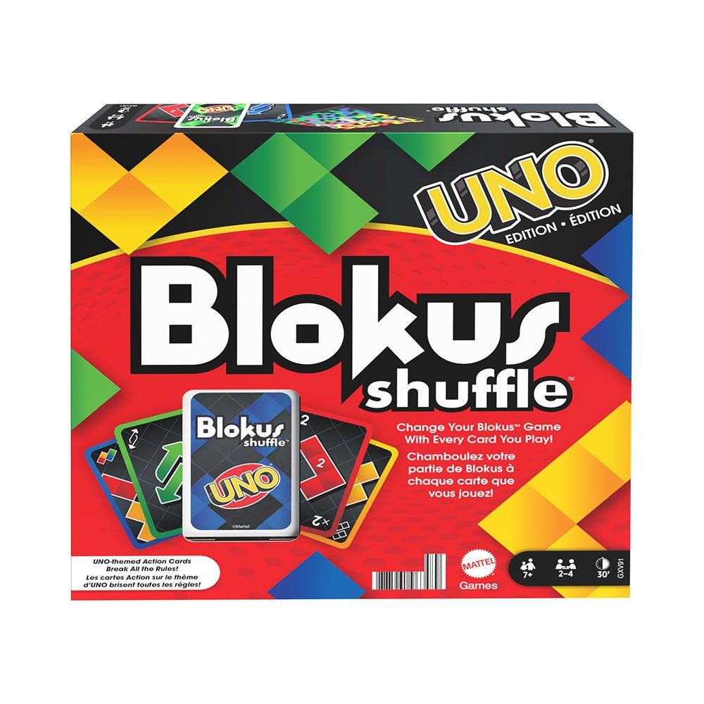 Blokus Shuffle Game Uno Edition - Mastermind Toys___221864