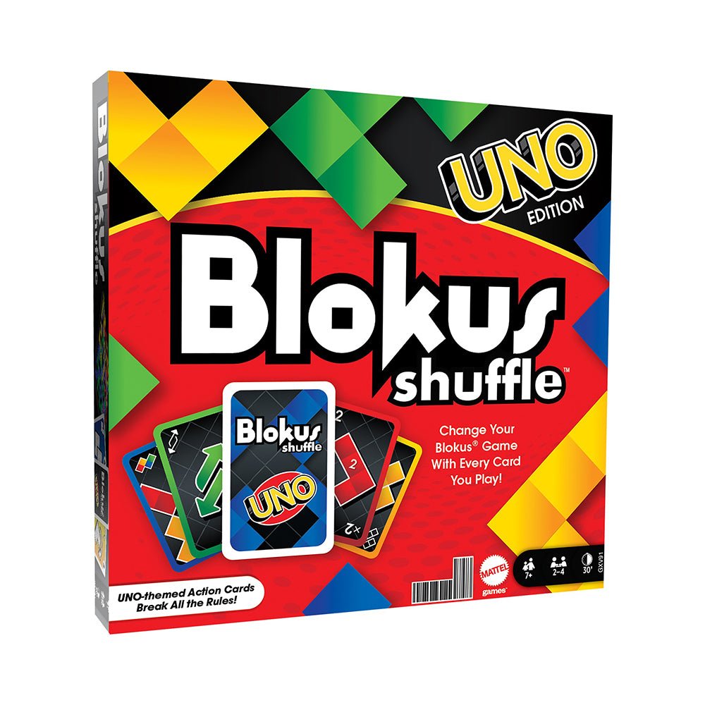 Blokus Shuffle Game Uno Edition - Mastermind Toys___221864