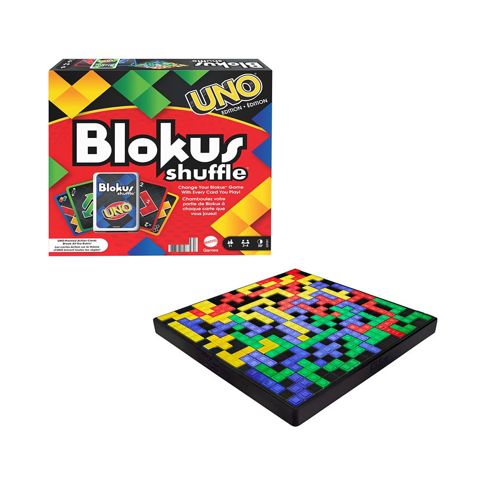 Blokus Shuffle Game Uno Edition - Mastermind Toys___221864