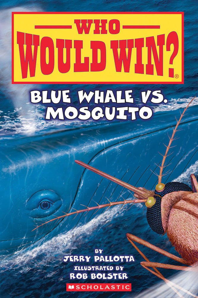 Blue Whale vs. Mosquito (Who Would Win? #29) - Mastermind Toys___235817