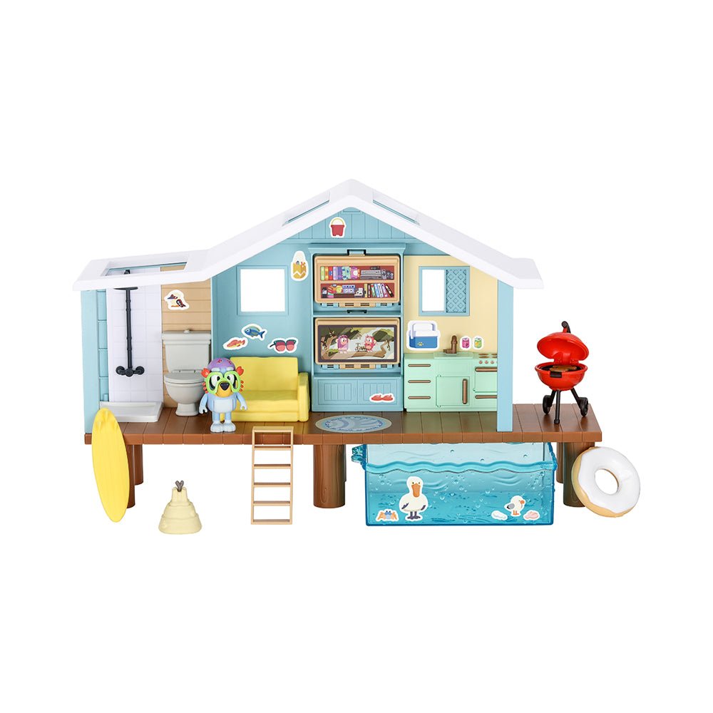 Bluey Beach S9 Bluey'S Beach Cabin - Mastermind Toys___230643