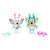 Bluey S10 Figure 2Pk Aliens Bluey & Chloe - Mastermind Toys___233033