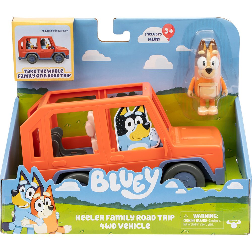 Bluey S11 Heeler Family Road Trip 4WD Vehicle - Mastermind Toys___241808