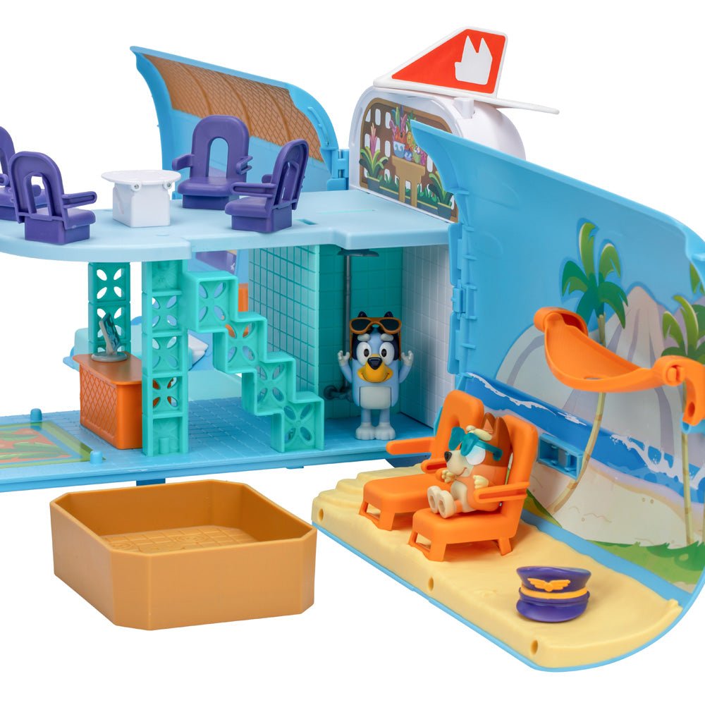 Bluey S11 Holiday Getaway Airplane Playset - Mastermind Toys___237665