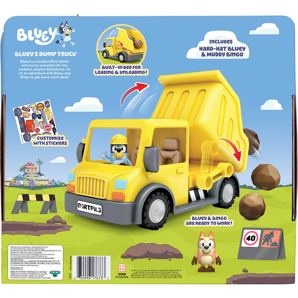 Bluey S12 Dump Truck - Mastermind Toys___241809