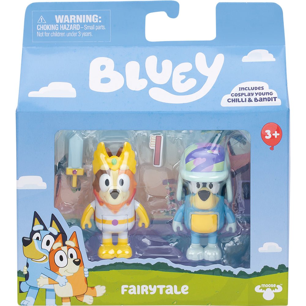 Bluey S12 Figure 2PK Fairytale - Mastermind Toys___241806