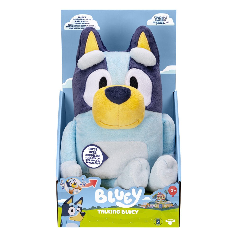 Bluey S8 Sound Effects Plush Bluey - Mastermind Toys___237675