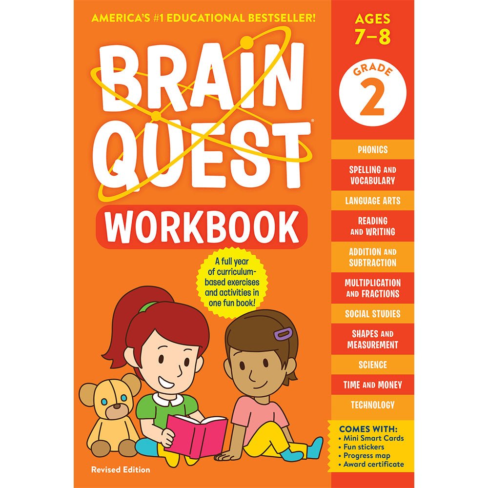 Brain Quest Workbook: 2nd Grade Revised Edition - Mastermind Toys___229415