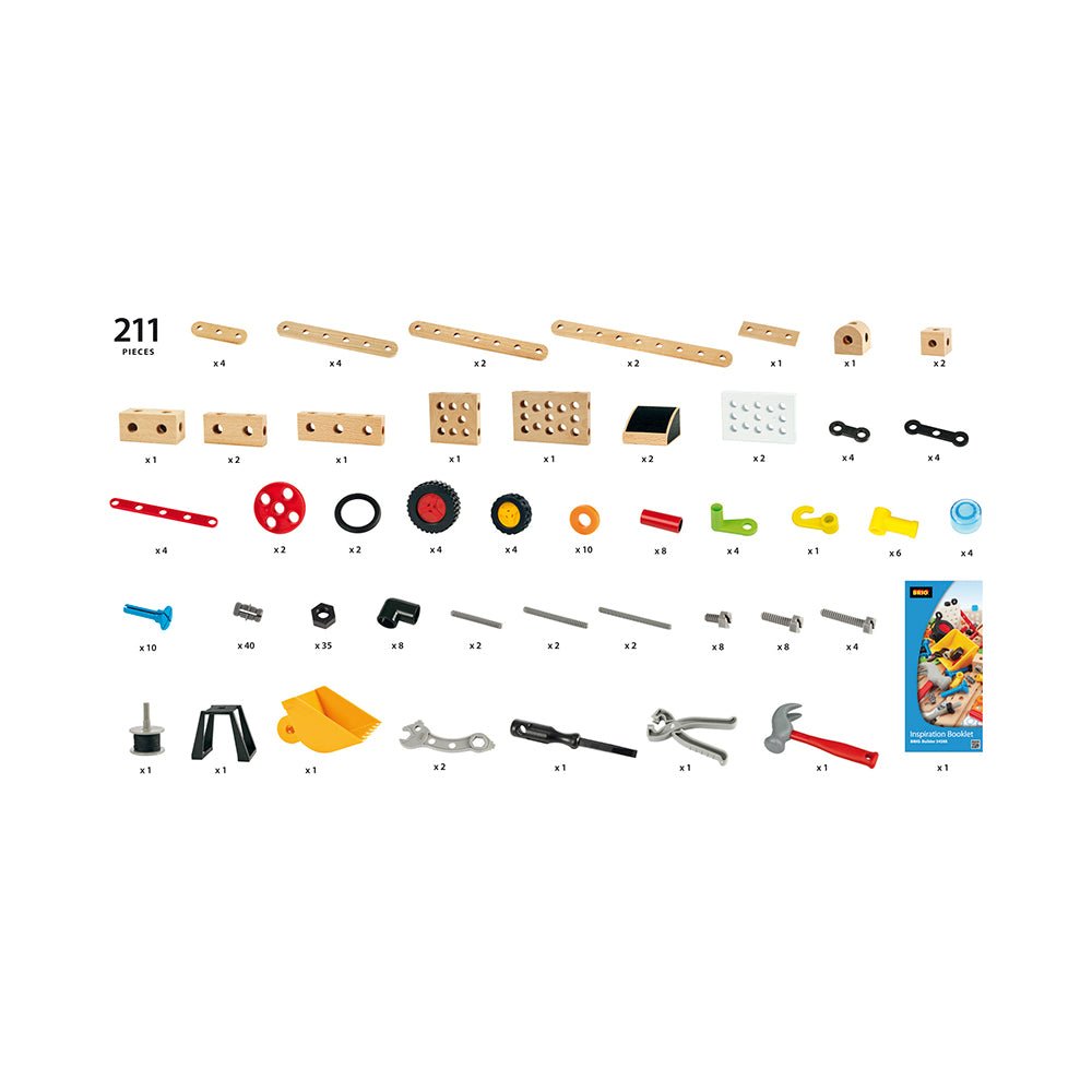 BRIO Builder Activity Set 211 Piece - Mastermind Toys___214762