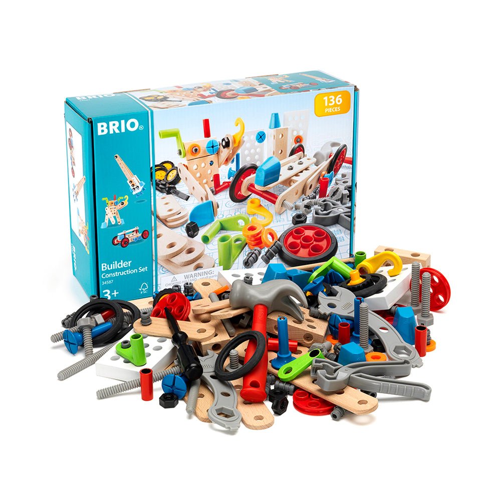 BRIO Builder Construction Set 136 Piece - Mastermind Toys___214761