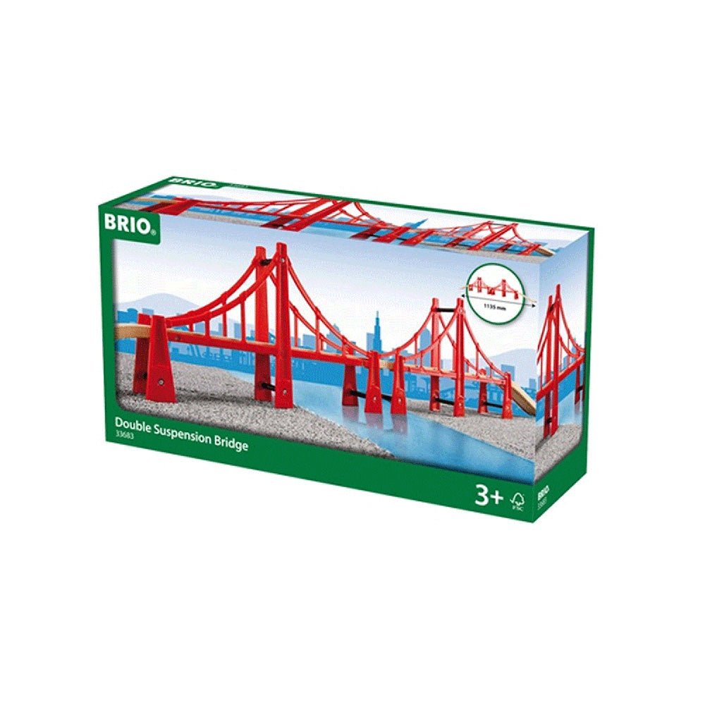 BRIO Double Suspension Bridge Set - Mastermind Toys___143401